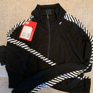 NWT Helly Hansen 1/2 zip lightweight pullover